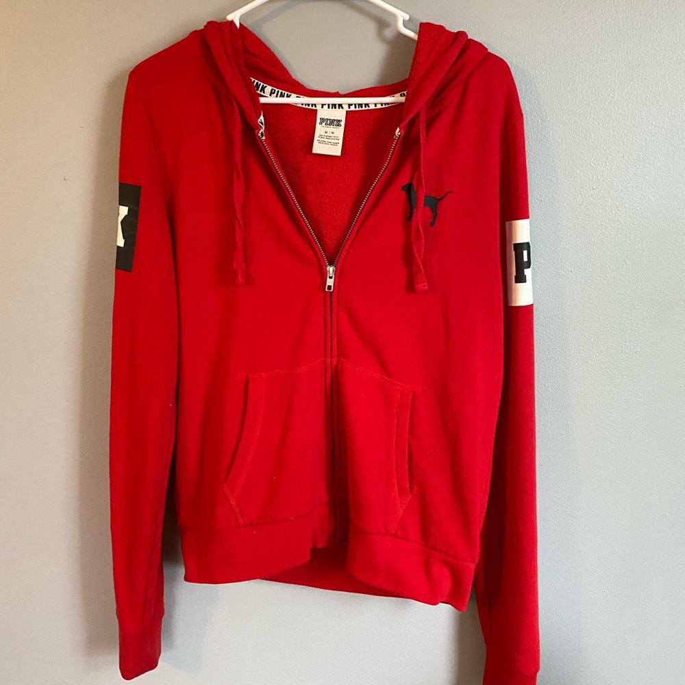 PINK Zip Up Hoodie
